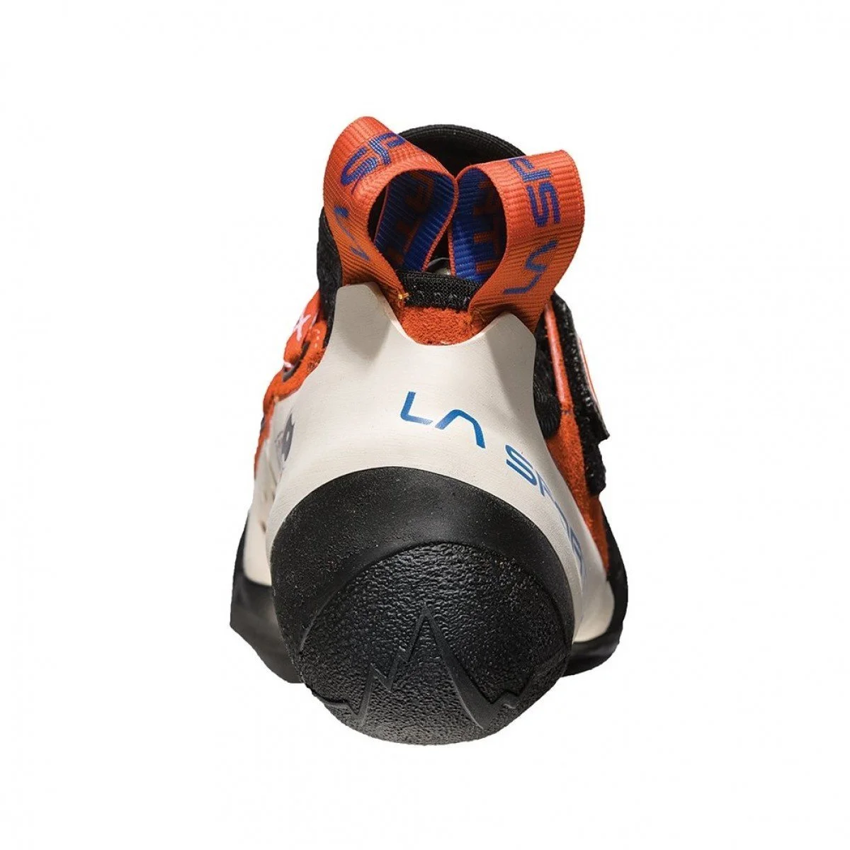 La Sportiva Solution Womens Climbing Shoe - White/Lily Orange - Image 5