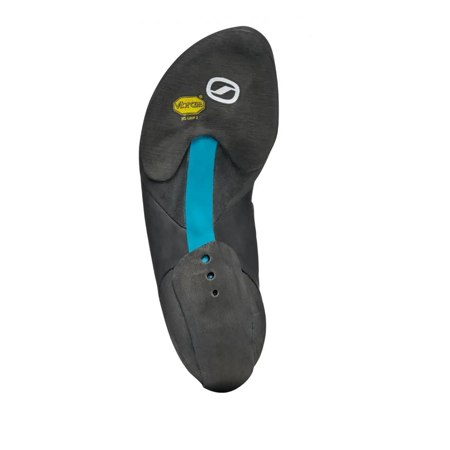 Scarpa Chimera Climbing Shoe - Black/White/Azure - Image 5