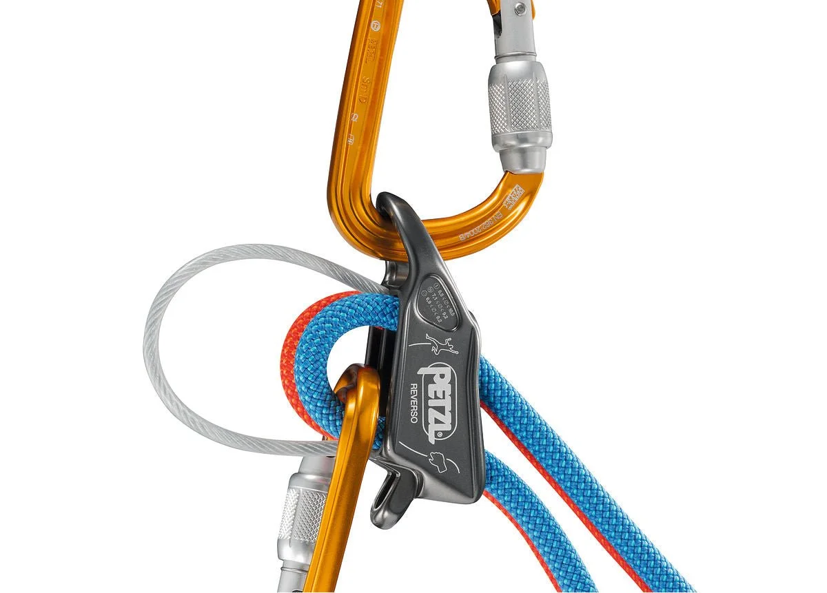 Petzl Reverso Descender/Belay Climbing Device - Image 4
