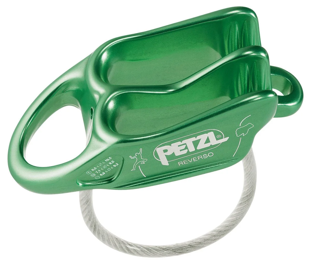 Petzl Reverso Descender/Belay Climbing Device - Image 2
