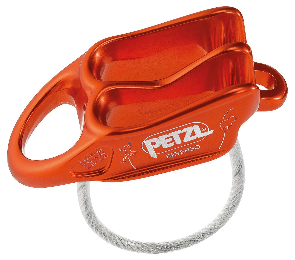 Petzl Reverso Descender/Belay Climbing Device - Image 3