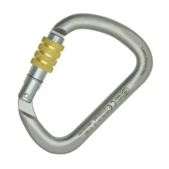 Kong 411 Extra Large D Screw Gate Climbing Carabiner