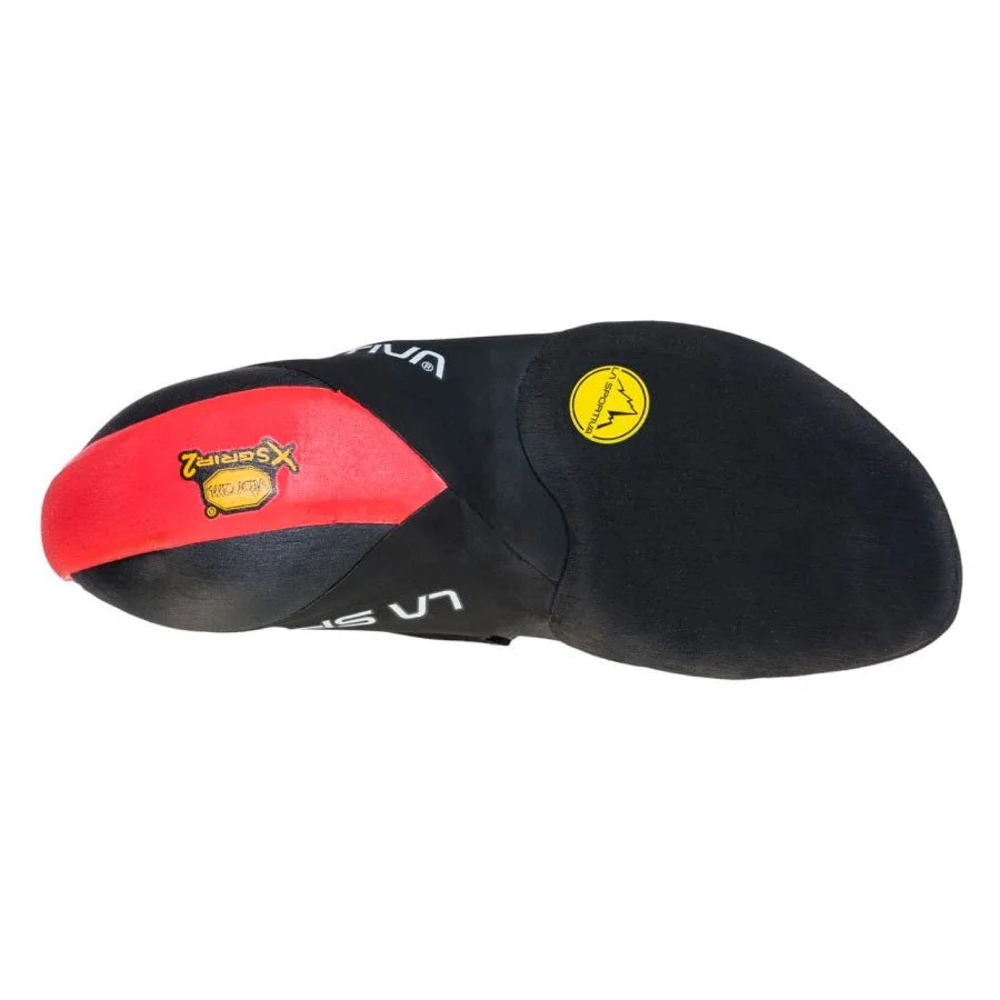 La Sportiva Theory Womens Climbing Shoe - Black/Hibiscus - Image 5
