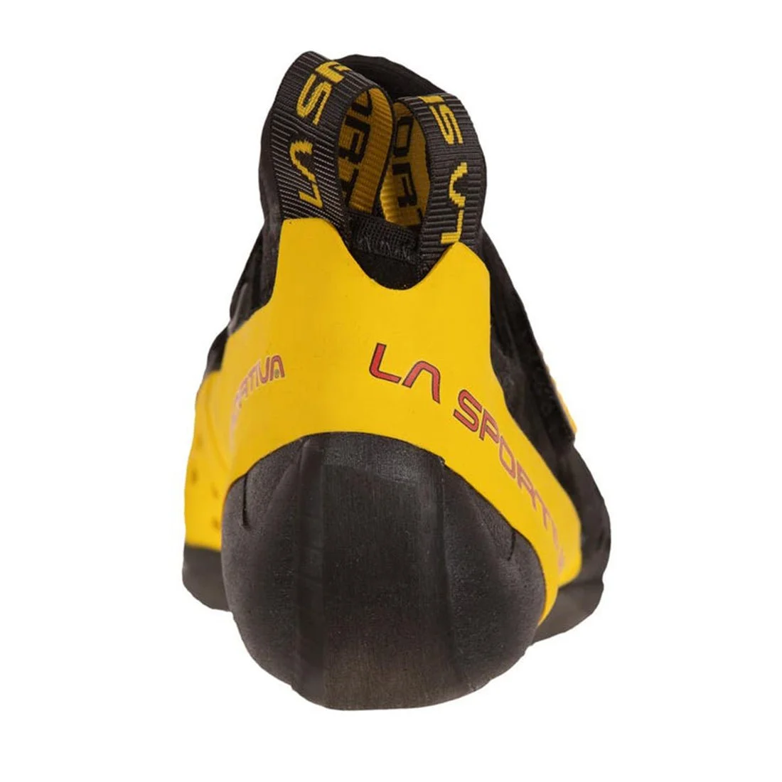 La Sportiva Solution Comp Mens Climbing Shoe - Black/Yellow - Image 5