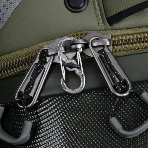 NiteIze S-Biner Stainless Steel Microlock Accessory Carabiner - 2 Pack - Image 4