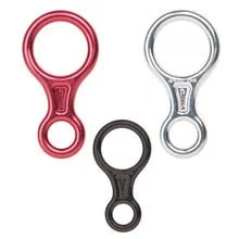 Axis Aluminium Figure 8 Belay Device - Black