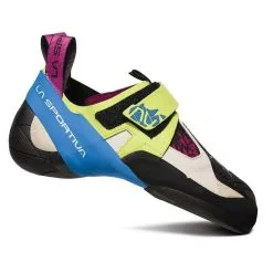 La Sportiva Skwama Womens Climbing Shoe - Apple Green/Cobalt Blue