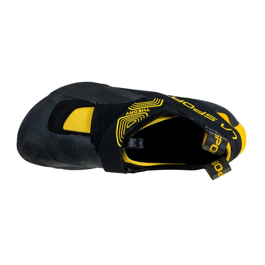La Sportiva Theory Climbing Shoe - Black/Yellow - Image 5