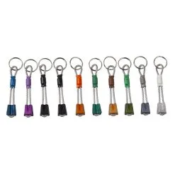 Rock Empire Key Ring - Aluminium Climbing Nut