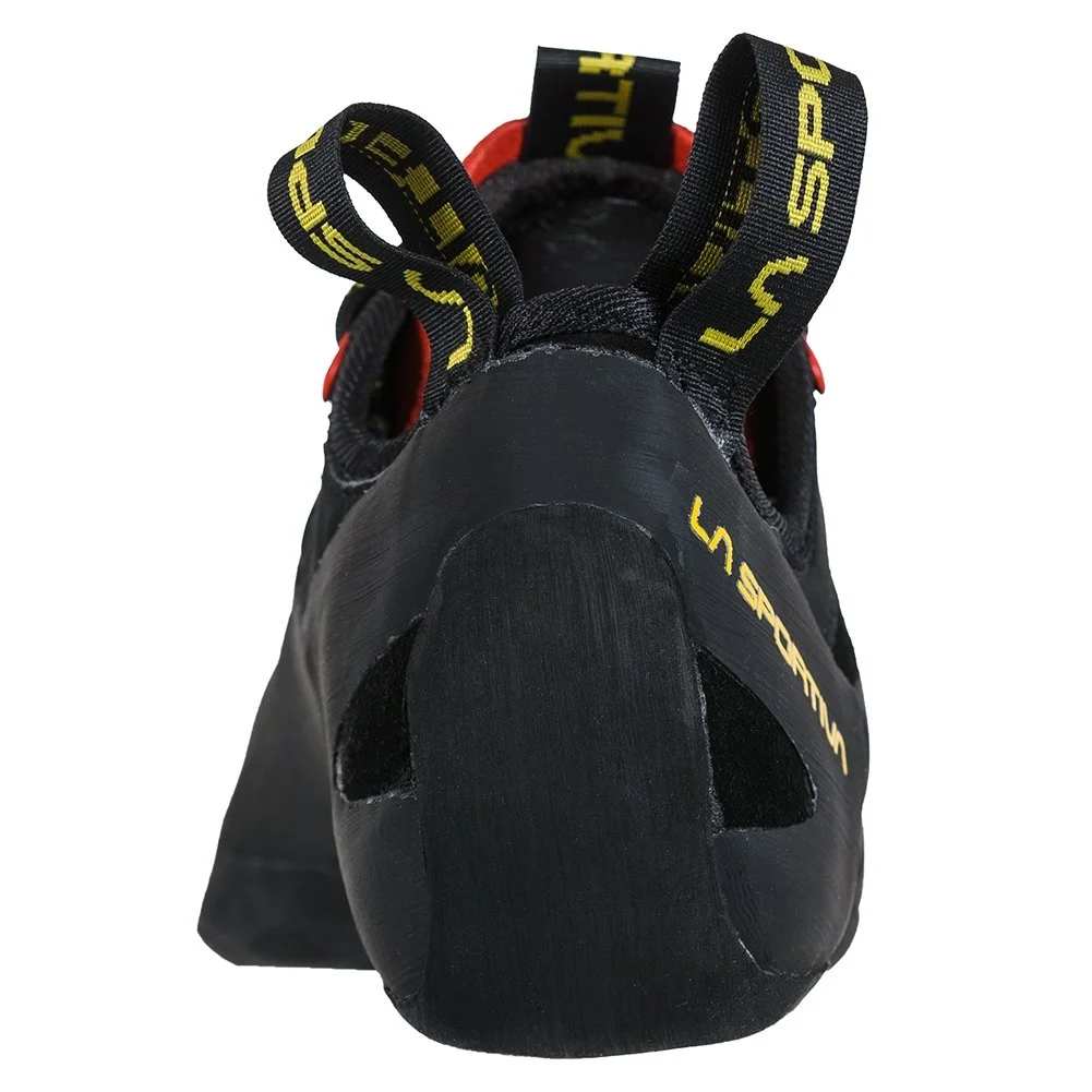 La Sportiva Tarantulace Mens Climbing Shoe - Black/Poppy - Image 5