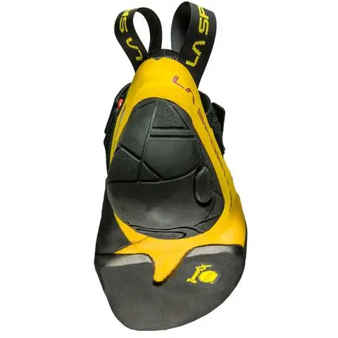 La Sportiva Skwama Climbing Shoe - Black Yellow - Image 3